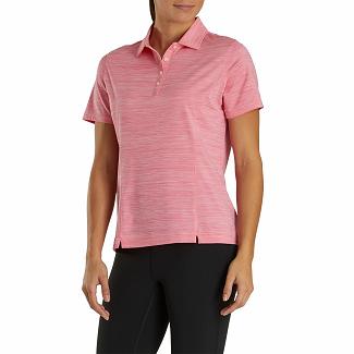 Women's Footjoy ProDry Golf Shirts Pink NZ-648430
